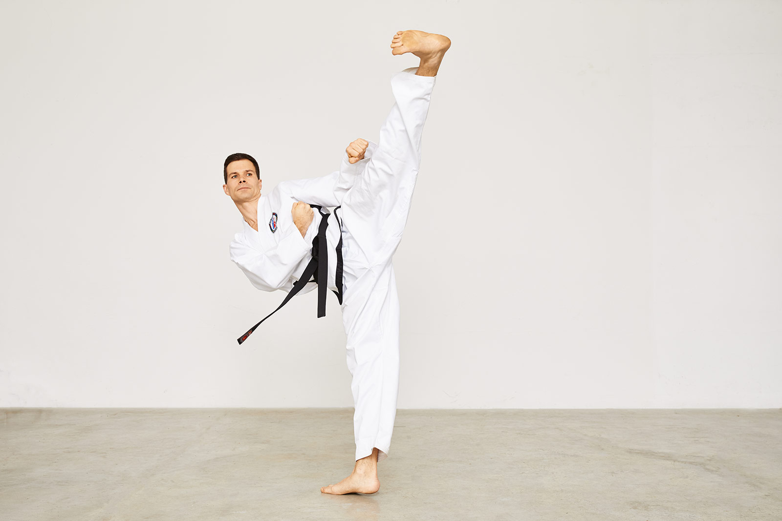 Taekwondo Schwarzgurt Jop-Chagi Schwarzgurt